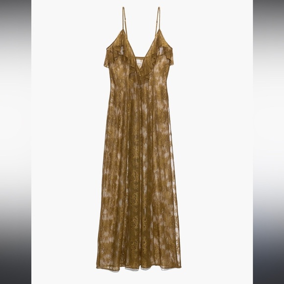 SAVAGE X FENTY CHANTILLY CASCADE SLIP size large - Picture 1 of 5